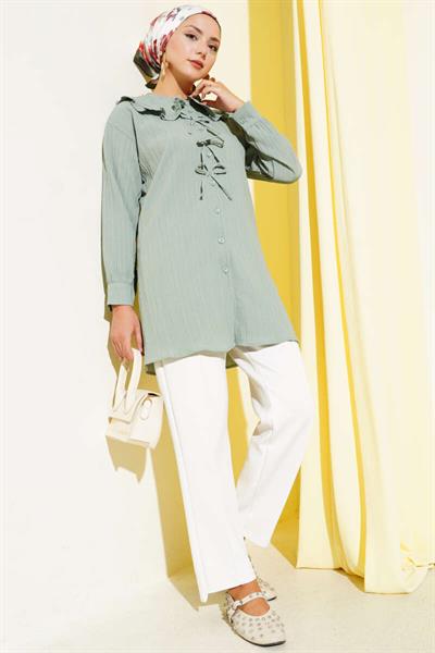 Bebe Yaka Fiyonklu Tunik