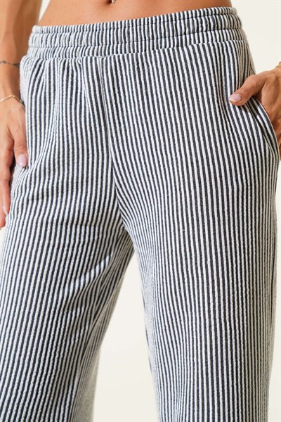 Beli Lastikli Cepli Su Yolu Pantolon