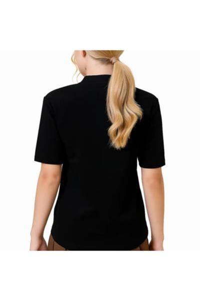 Bisiklet Yaka Basic Tshirt