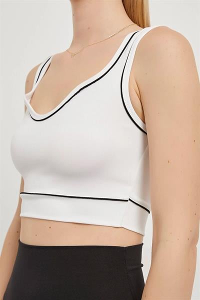 Biye Detaylı Crop Büstiyer