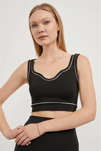 Biye Detaylı Crop Büstiyer