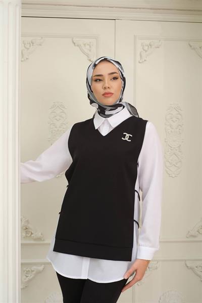 Broş Aksesuarlı Üçlü Takım