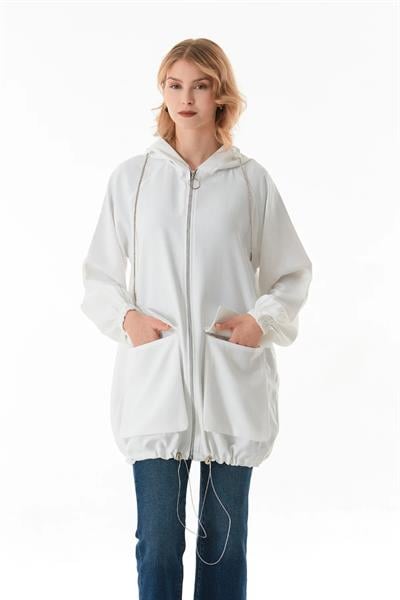 Cep Kapaklı Kapüşonlu Kap