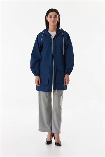 Cep Kapaklı Kapüşonlu Kap