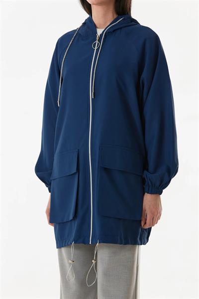 Cep Kapaklı Kapüşonlu Kap