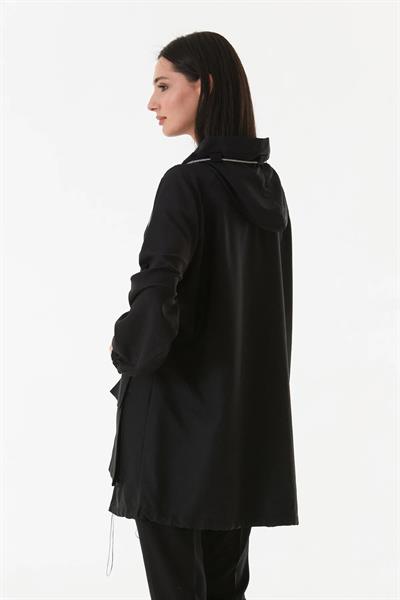 Cep Kapaklı Kapüşonlu Kap