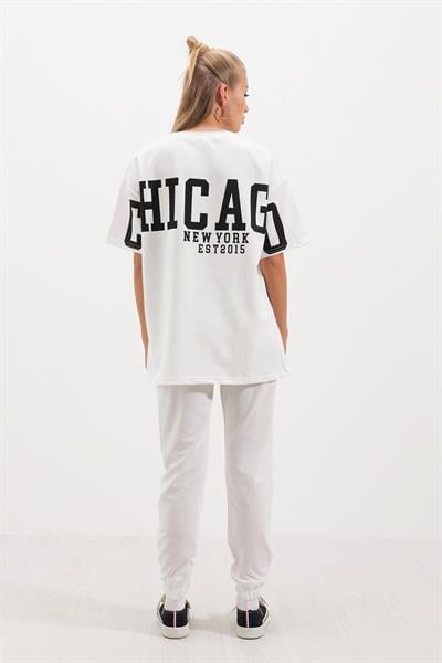 Chicago Baskılı 2 İp Takım