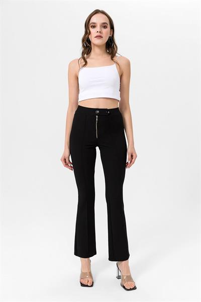 Çift Düğmeli Venedik Pantolon