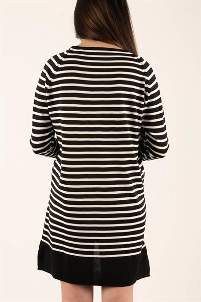 Çizgili Penye Tunik