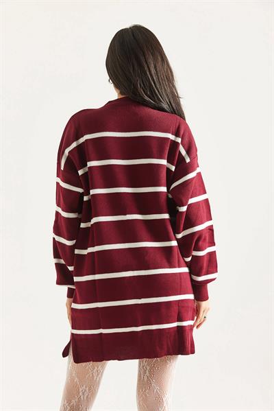 Çizgili Triko Tunik