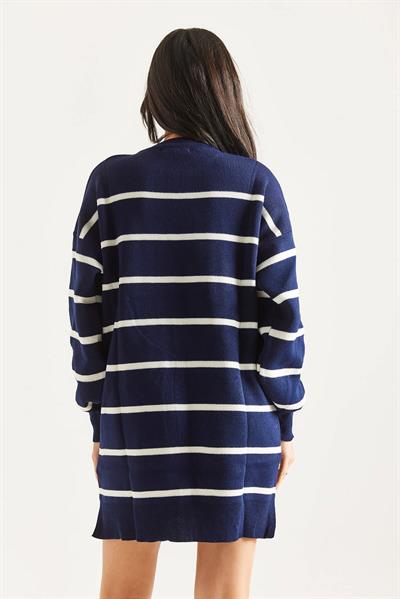 Çizgili Triko Tunik