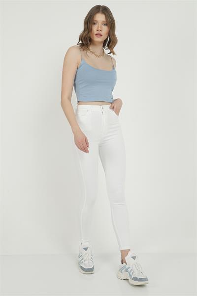 Dar Paça Kot Pantolon