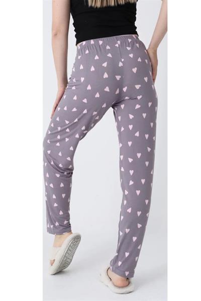 Desenli Milan Kumaş Pijama Altı