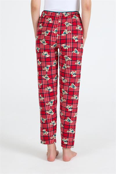 Desenli Milan Kumaş Pijama Altı