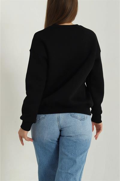 Duck İşlemeli Sweatshirt