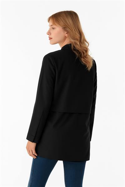 Düğmeli Önü Bağlamalı Gömlek