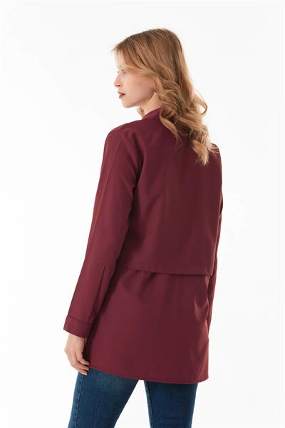 Düğmeli Önü Bağlamalı Gömlek