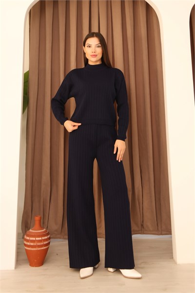 Fitilli Crop Pantolon İkili Takım