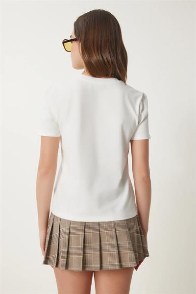 Garfield Baskılı Kısa Tshirt