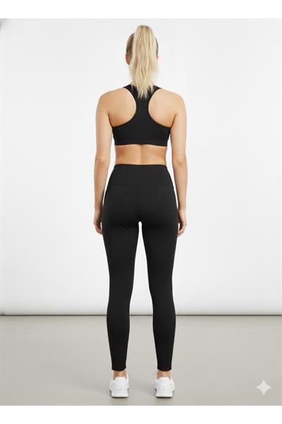 Geniş Kemerli Fitilli Dar Paça Tayt