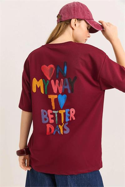 Harf Baskılı Tshirt