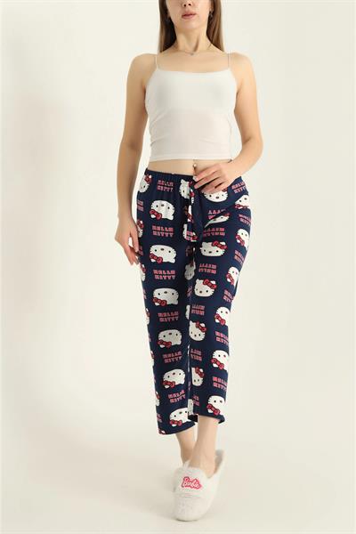 Hello Kitty Süet Pijama Altı