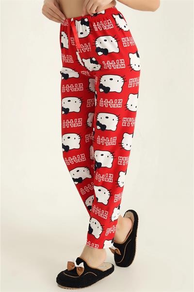 Hello Kitty Süet Pijama Altı