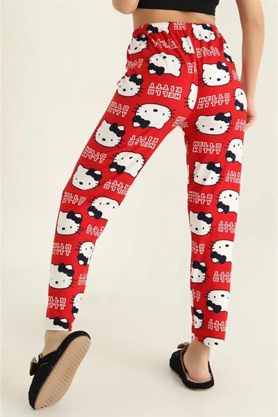 Hello Kitty Süet Pijama Altı