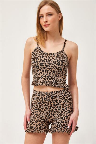 Altı FırFırlı Bluz Takım