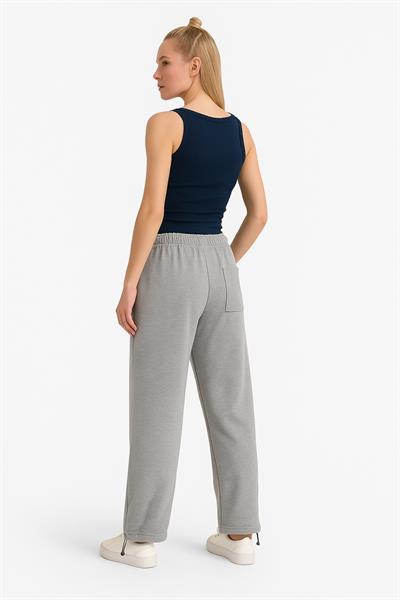 İyz Baskı Paça Sıkmalı Eşofman Altı