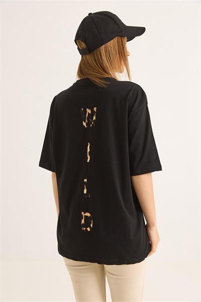 Kaplan Baskılı Tshirt