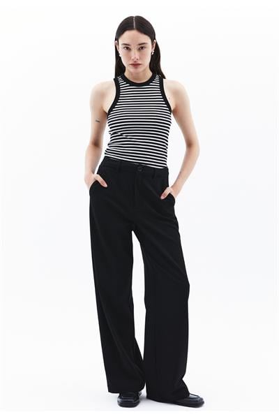 Kaşkorse Kumaş Halter Yaka Atlet