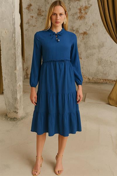 Kat Kat Tesettür Uzun Kol Tunik