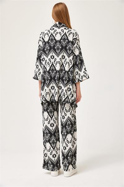 Kimono Pantolon İkili Takım