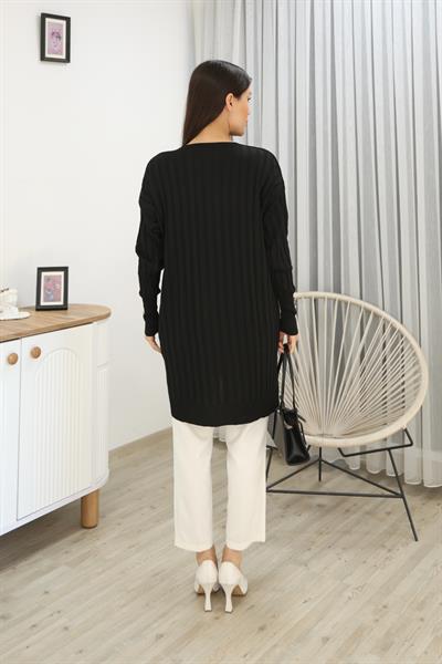 KOLU DÜĞMELİ FİTİLLİ HIRKA