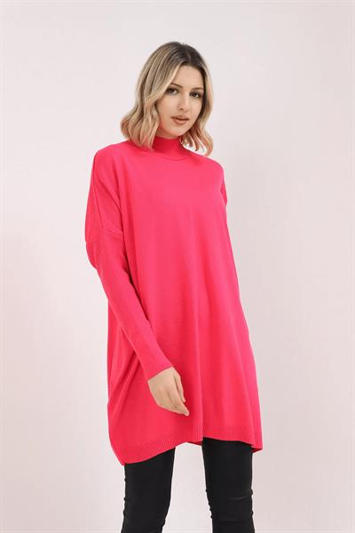 Kolu Fitilli Triko Tunik