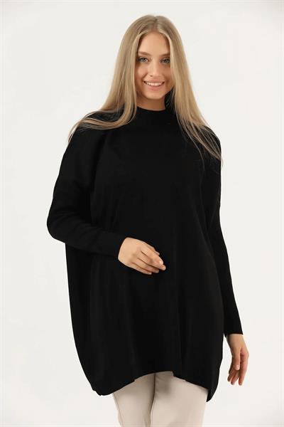 Kolu Fitilli Triko Tunik