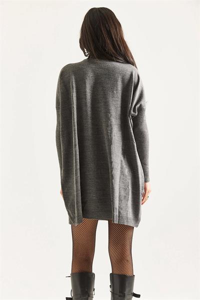 Kolu Fitilli Triko Tunik