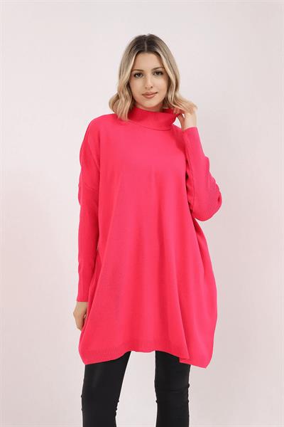 Kolu Fitilli Triko Tunik