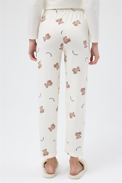 Küçük Ayıcık Desenli Milan Pijama Altı