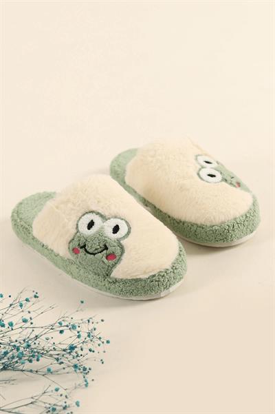 Kurbağalı Ev Terliği