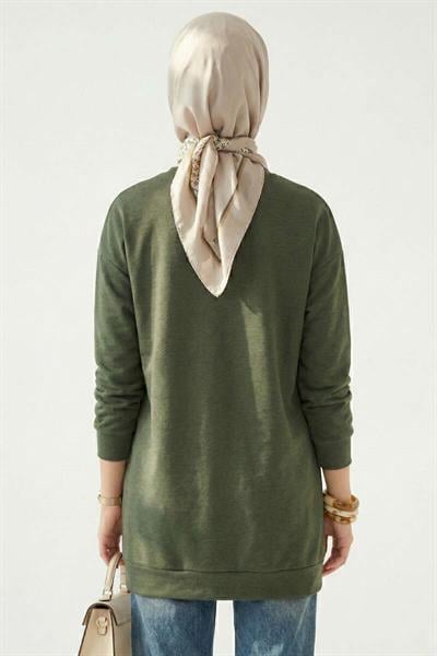 Kurdele Baskılı Tunik