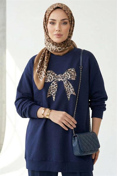 Kurdele Baskılı Tunik