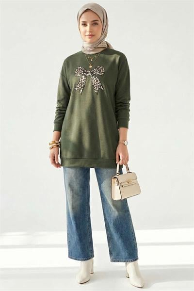 Kurdele Baskılı Tunik