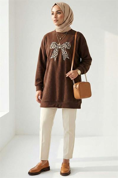 Kurdele Baskılı Tunik