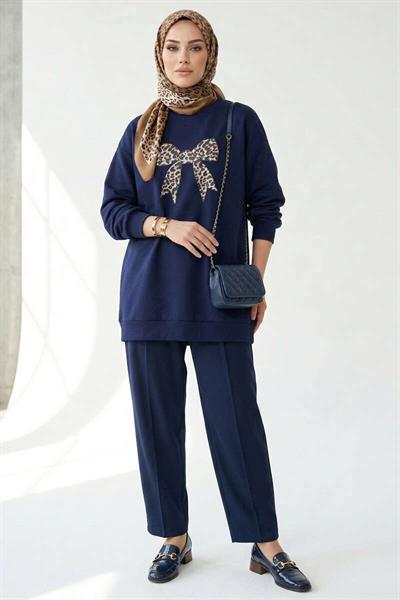 Kurdele Baskılı Tunik