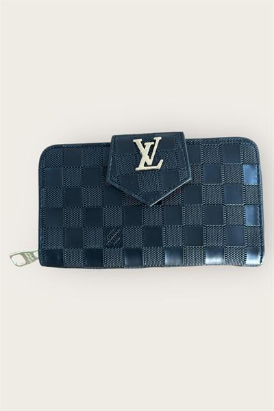 LV Tokalı Desenli Cüzdan