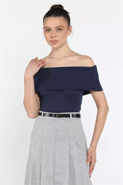 Madonna Yaka Kaşkorse Bluz