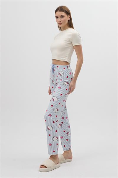 Milan Kumaş Hello Kitty Baskılı Pijama Altı