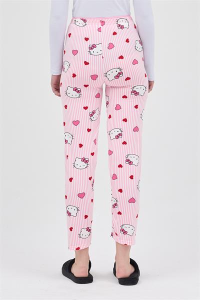 Milan Kumaş Hello Kitty Baskılı Pijama Altı
